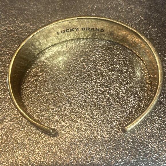 Lucky Brand Bracelet Cuff Slightly Adjustable - Picture 2 of 3